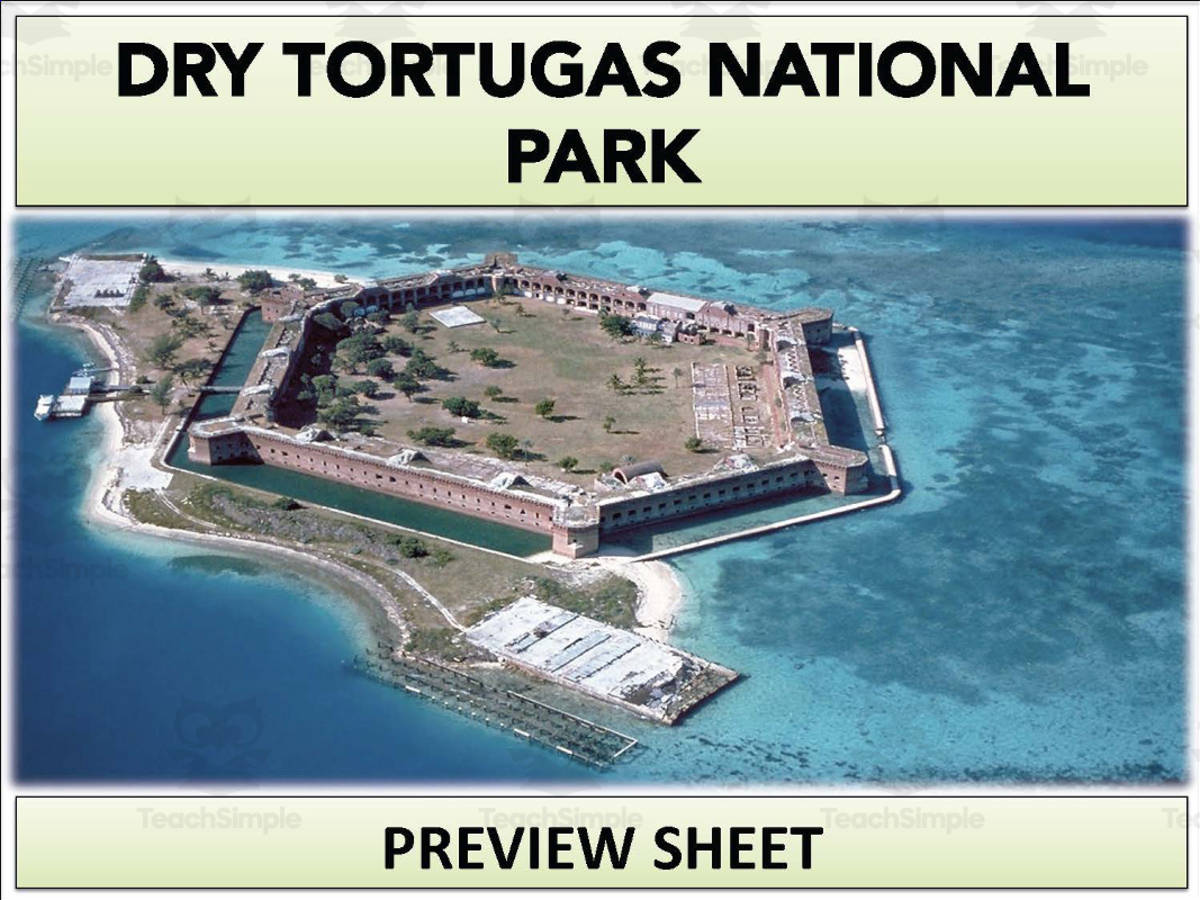 An educational teaching resource from Mr Gray History entitled Dry Tortugas National Park Geography Unit downloadable at Teach Simple.