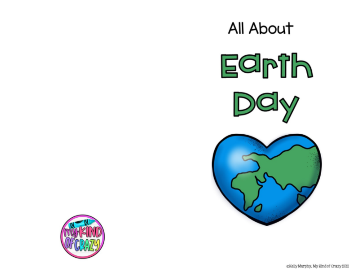 An educational teaching resource from My Kind of Crazy entitled Earth Day Adapted Book, Printable, Color and BW, Special Ed downloadable at Teach Simple.