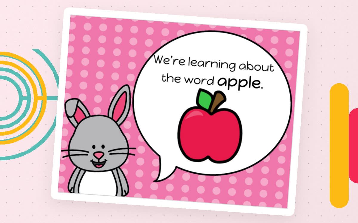 An educational teaching resource from My Kind of Crazy entitled Edmark Level 1 Set C - Google Slides downloadable at Teach Simple.