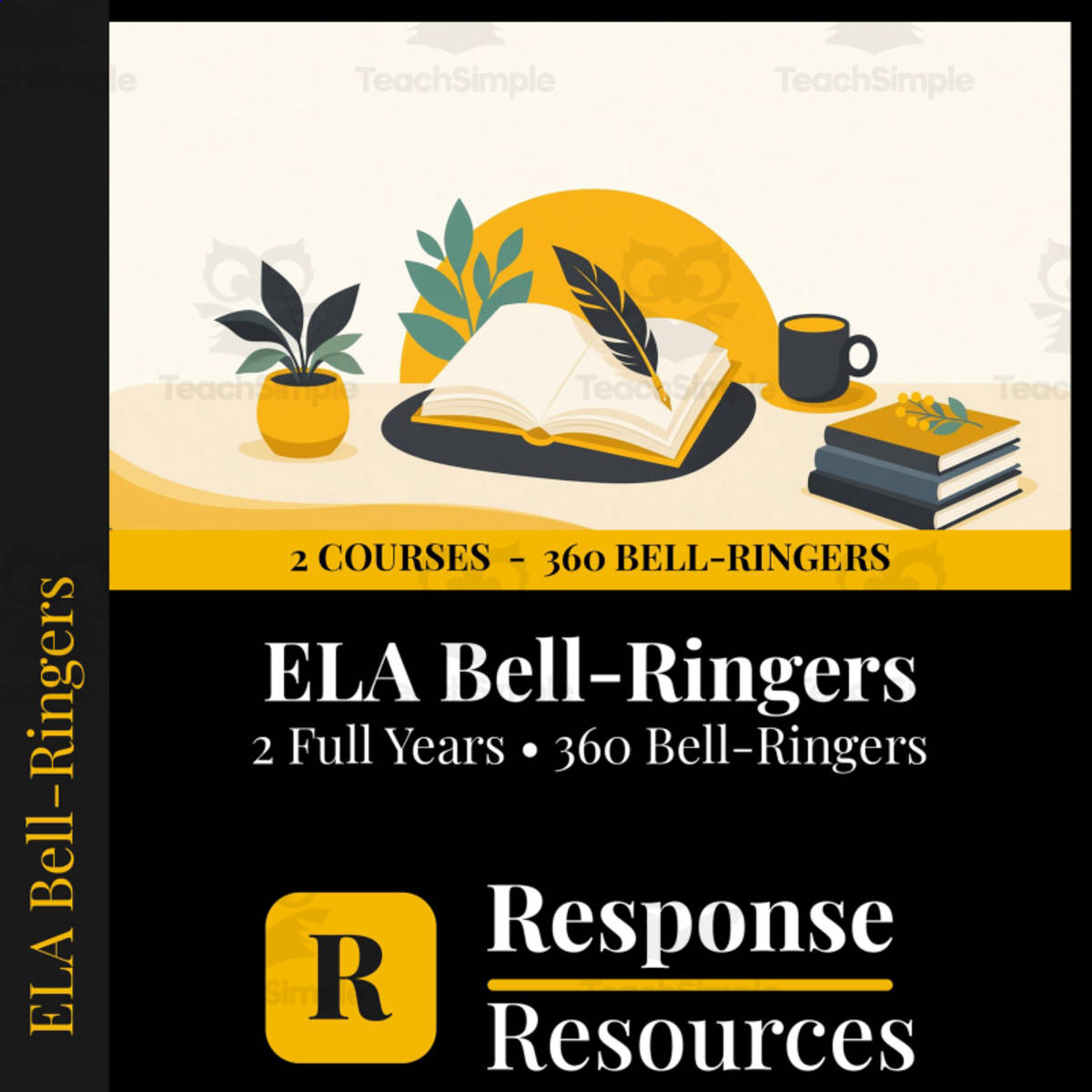 ELA Bell Ringers MEGA BUNDLE - 360 Warm-Ups, Grades 6-8 AND 9-12 preview