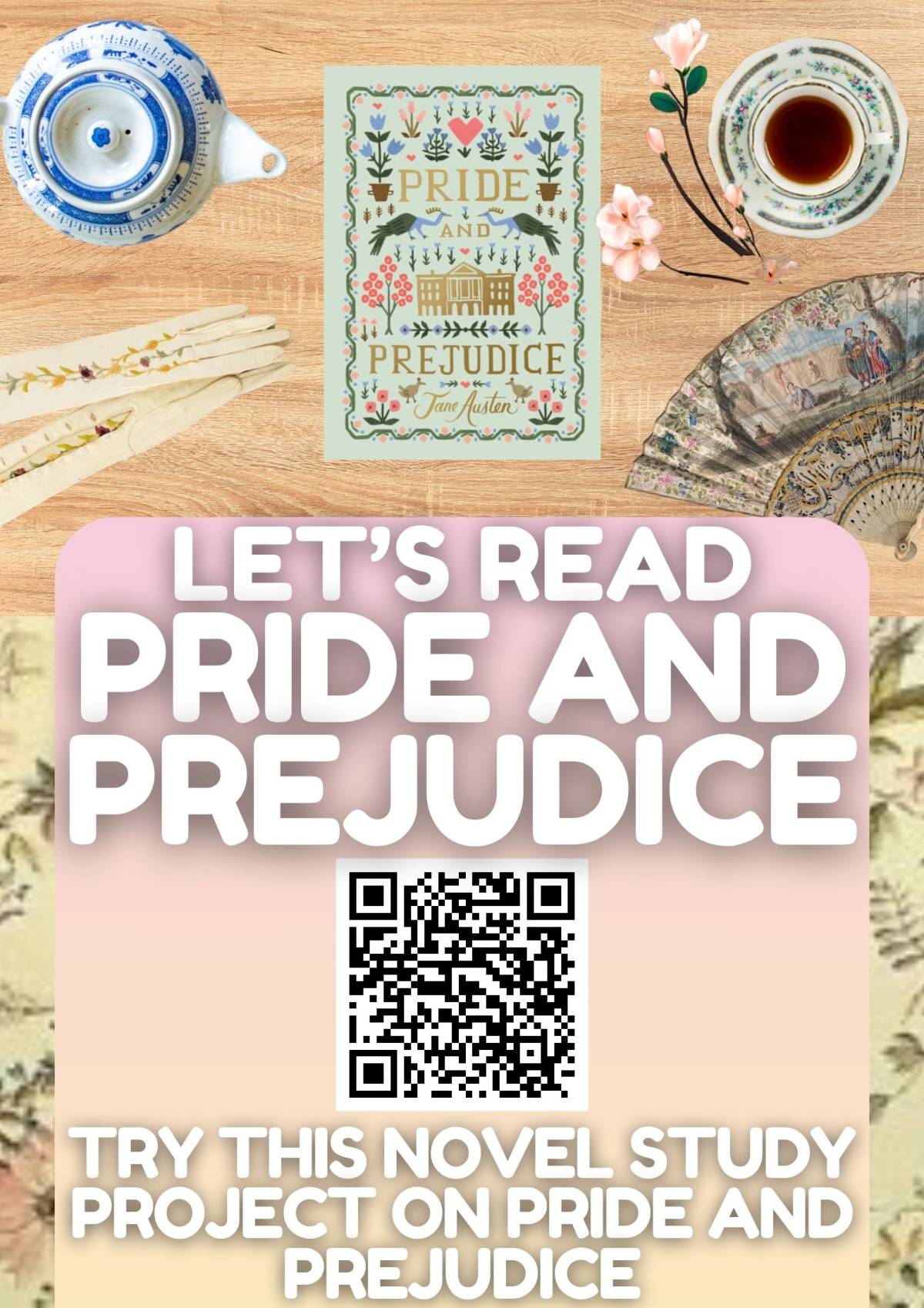 An educational teaching resource from Learning with Alan entitled English Literature Novel Study on "Pride and Prejudice" by Jane Austen downloadable at Teach Simple.