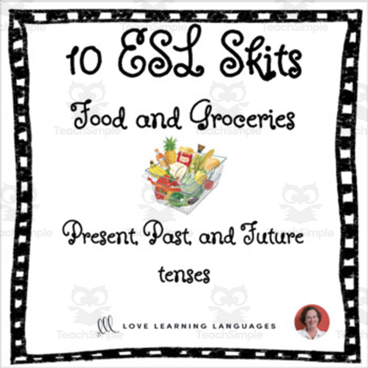 An educational teaching resource from Love Learning Languages entitled ESL/ELL Skits | Food and Groceries - Going to the Market Skit downloadable at Teach Simple.