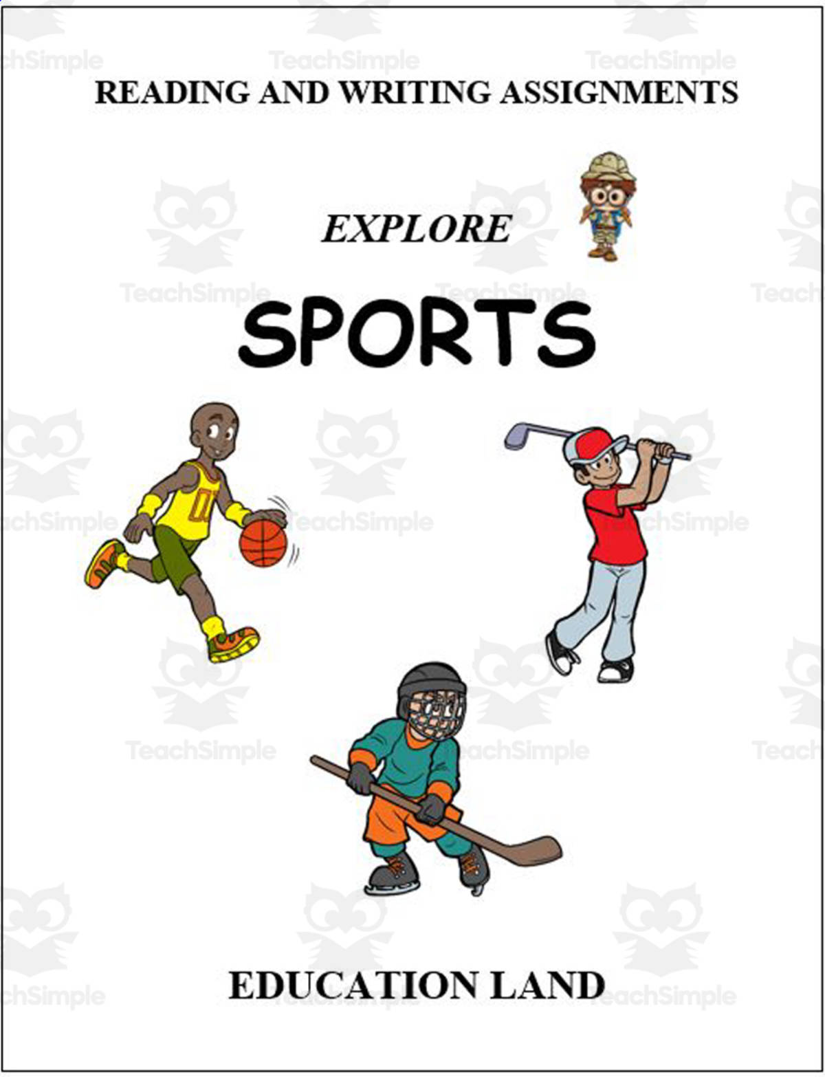 An educational teaching resource from Learn it ANY way entitled Explore sports downloadable at Teach Simple.