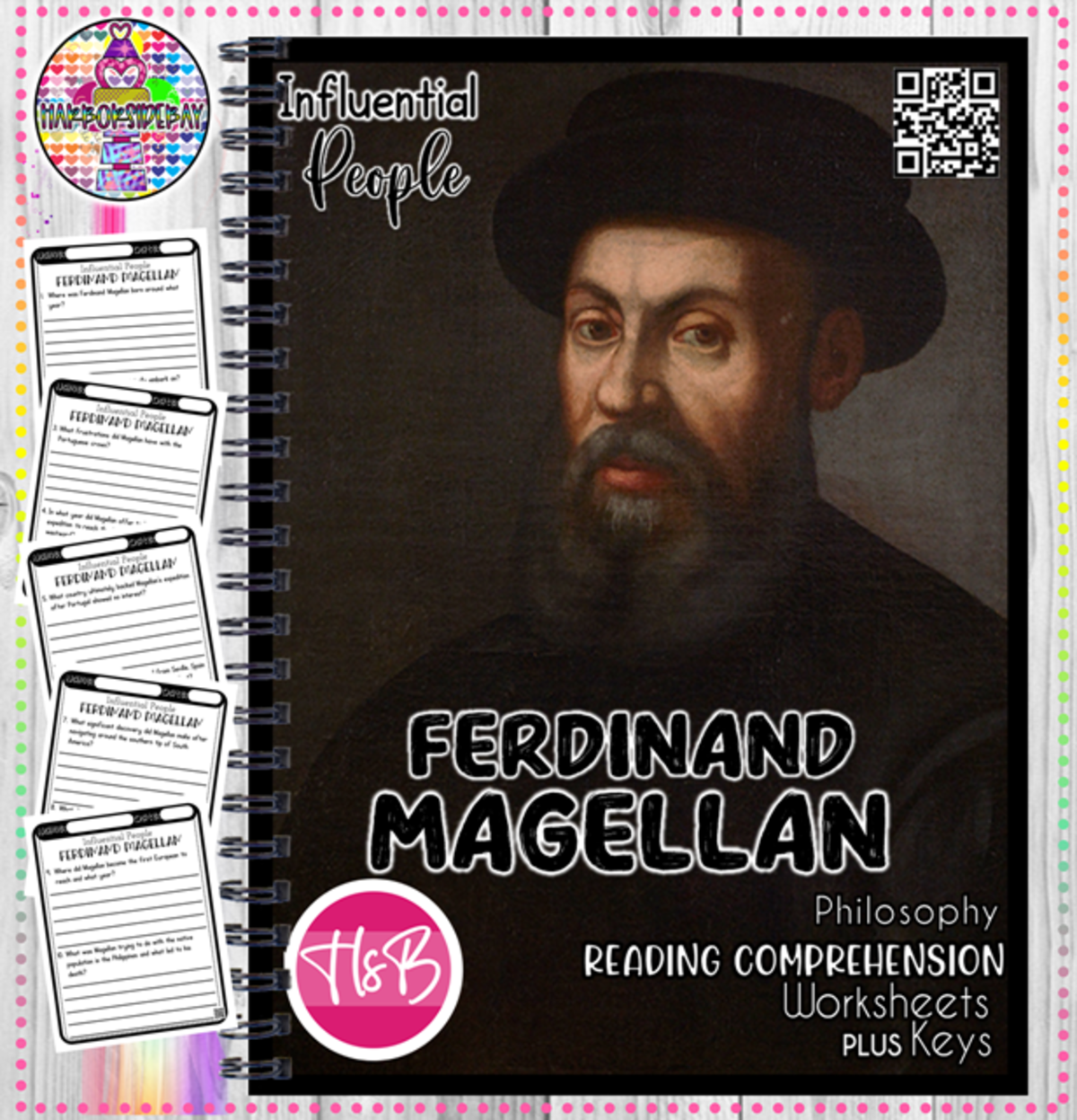 An educational teaching resource from Harborsidebay entitled Ferdinand Magellan Worksheets downloadable at Teach Simple.