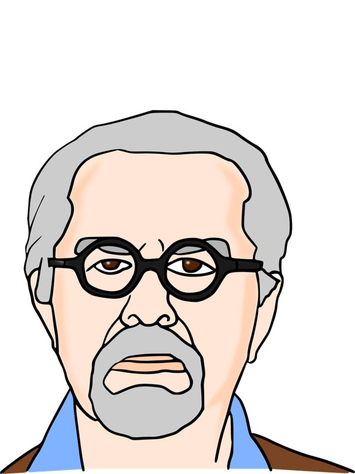 An educational teaching resource from Teacher's Clipart entitled Fernando Botero illustration downloadable at Teach Simple.