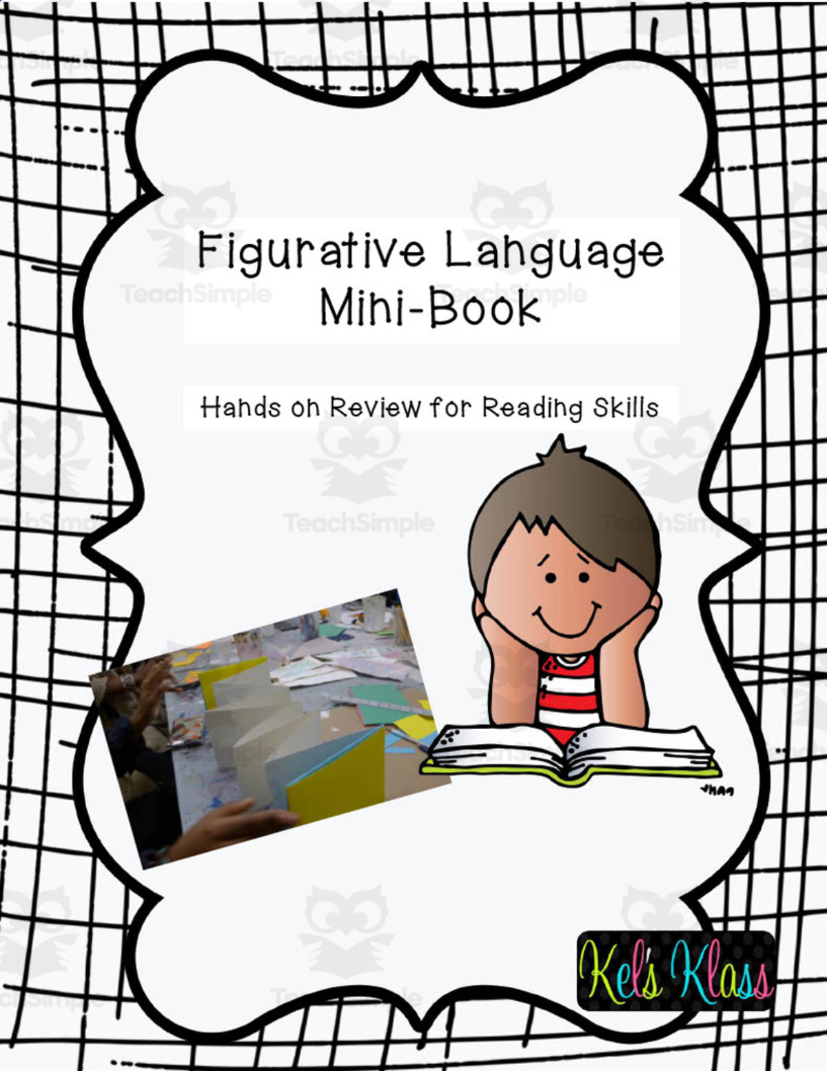 An educational teaching resource from Kel's Klass entitled Figurative Language Mini Book | Reading Skill Review downloadable at Teach Simple.