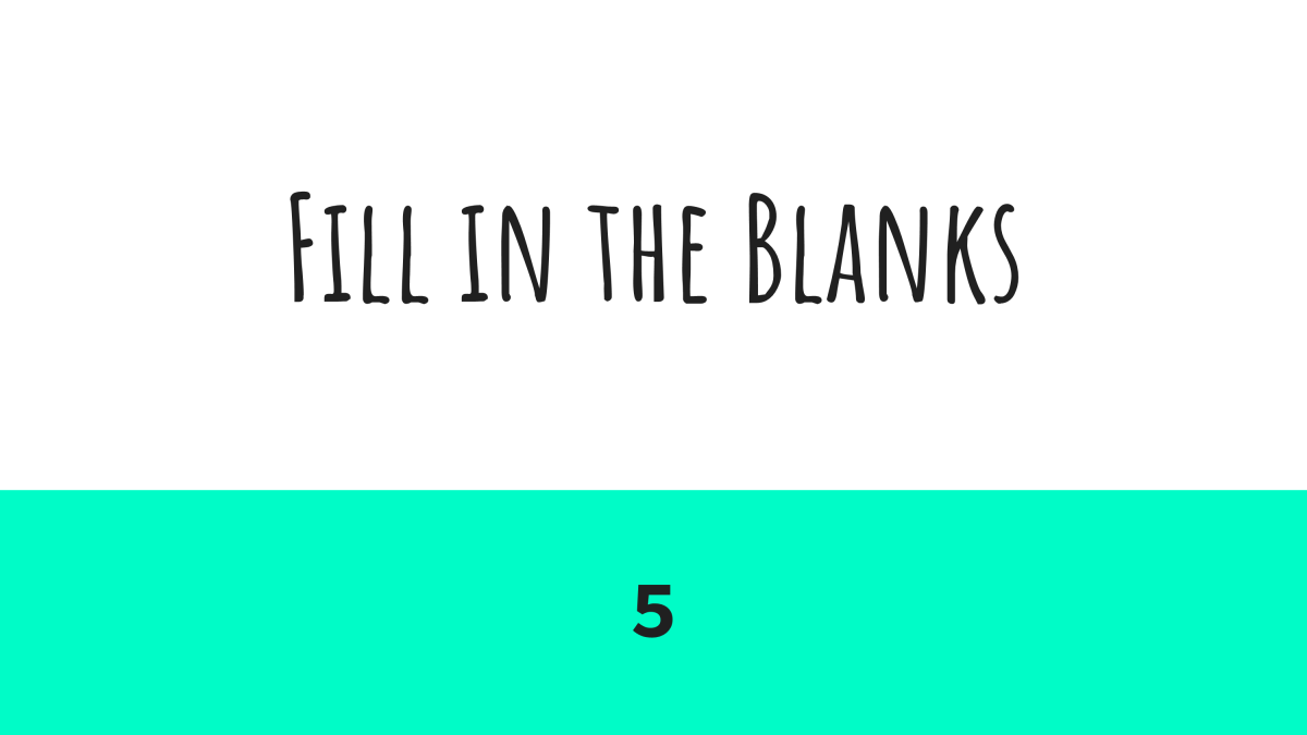 An educational teaching resource from Cored Education entitled Fill in the Blanks Sample - Vocabulary Grade 3-4 (PPT) downloadable at Teach Simple.