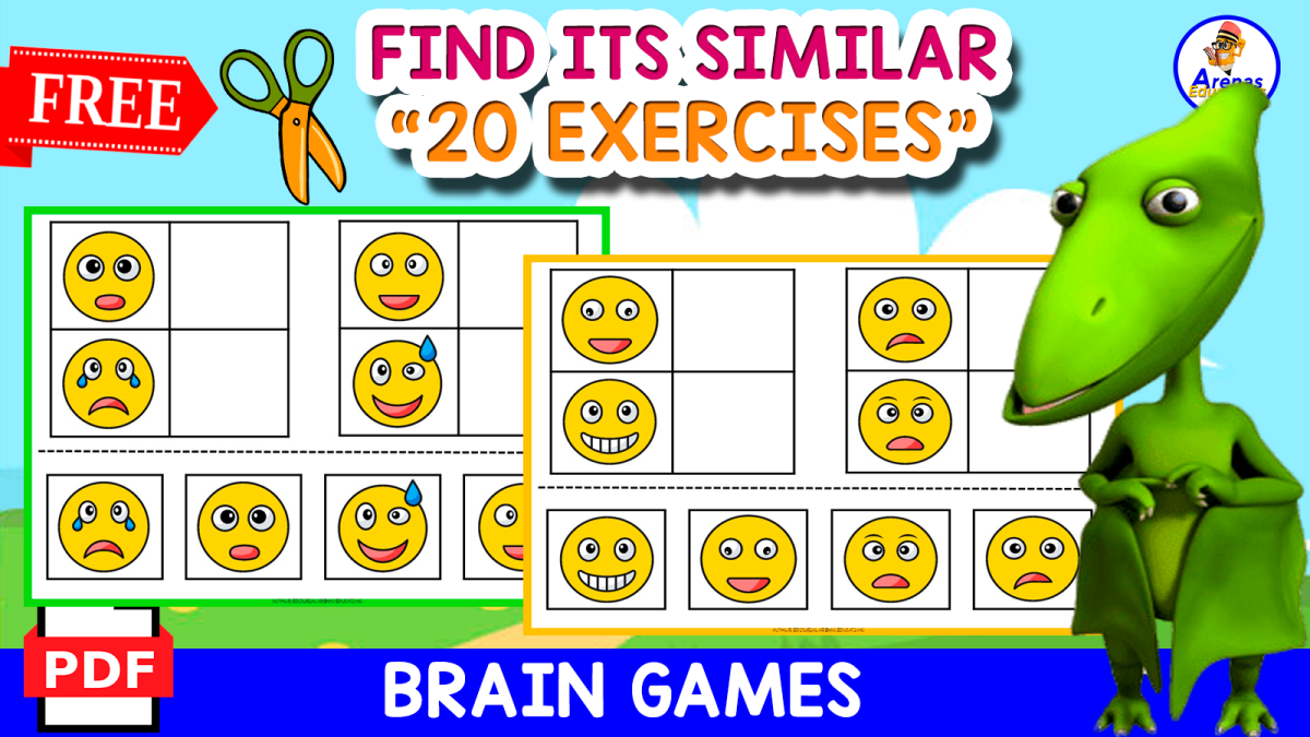 An educational teaching resource from EDITORIAL LAURA EDUCA entitled FIND ITS SIMILAR | 20 Exercises with Emojis downloadable at Teach Simple.