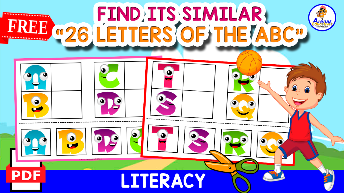 An educational teaching resource from EDITORIAL LAURA EDUCA entitled FIND ITS SIMILAR | 26 Alphabet Letters downloadable at Teach Simple.