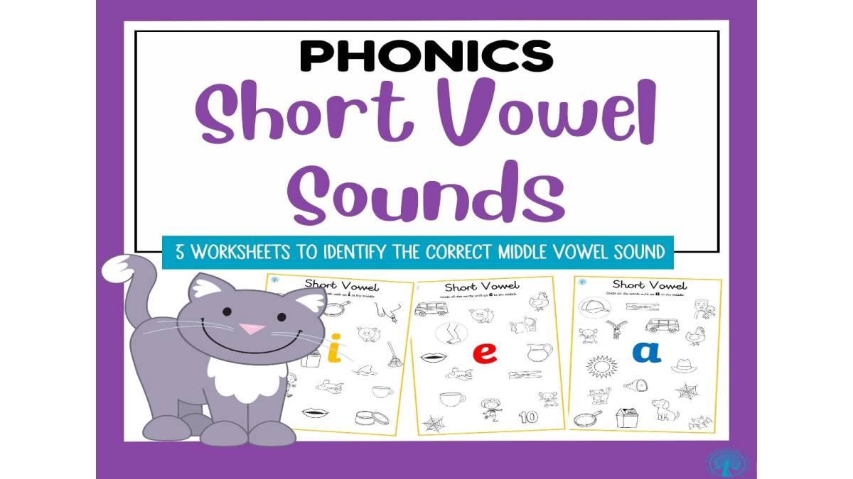 An educational teaching resource from SEN Resource Source entitled Finding Words Containing Short Vowel Sounds downloadable at Teach Simple.