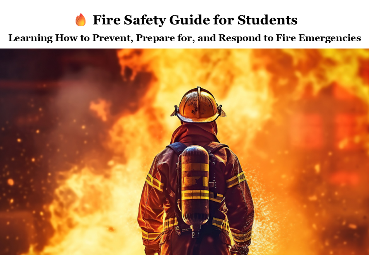 An educational teaching resource from Bright Classroom Ideas Marketplace entitled Fire Safety Guide for Students downloadable at Teach Simple.