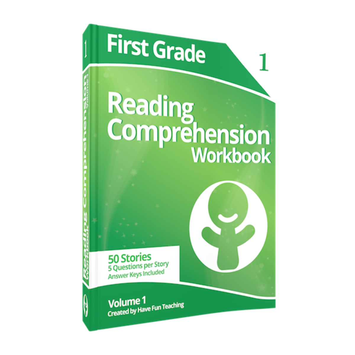 An educational teaching resource from Have Fun Teaching entitled First Grade Reading Comprehension Workbook Volume 1 Download downloadable at Teach Simple.