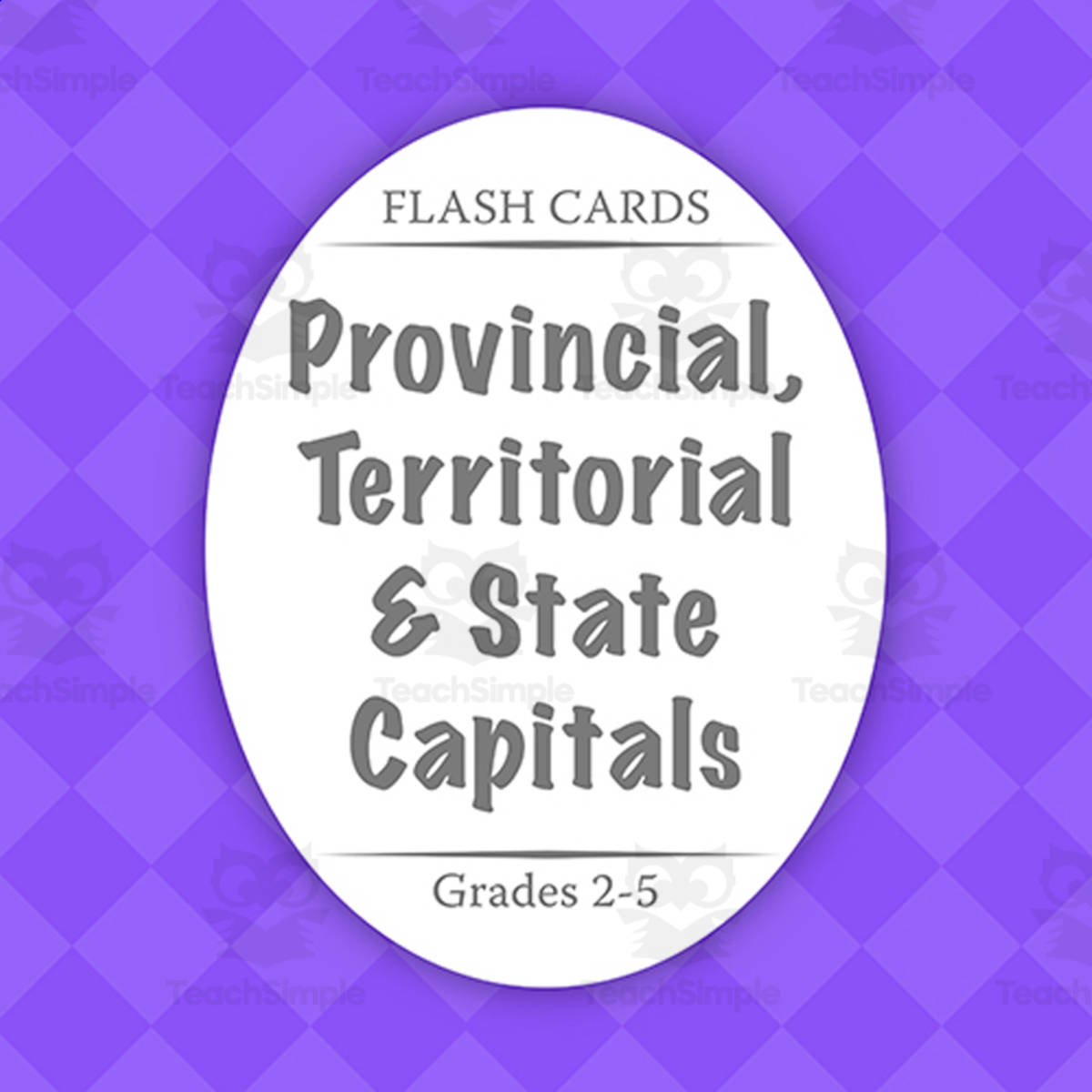 An educational teaching resource from Ibby Resources entitled Flash Cards: COMBINED Capitals downloadable at Teach Simple.
