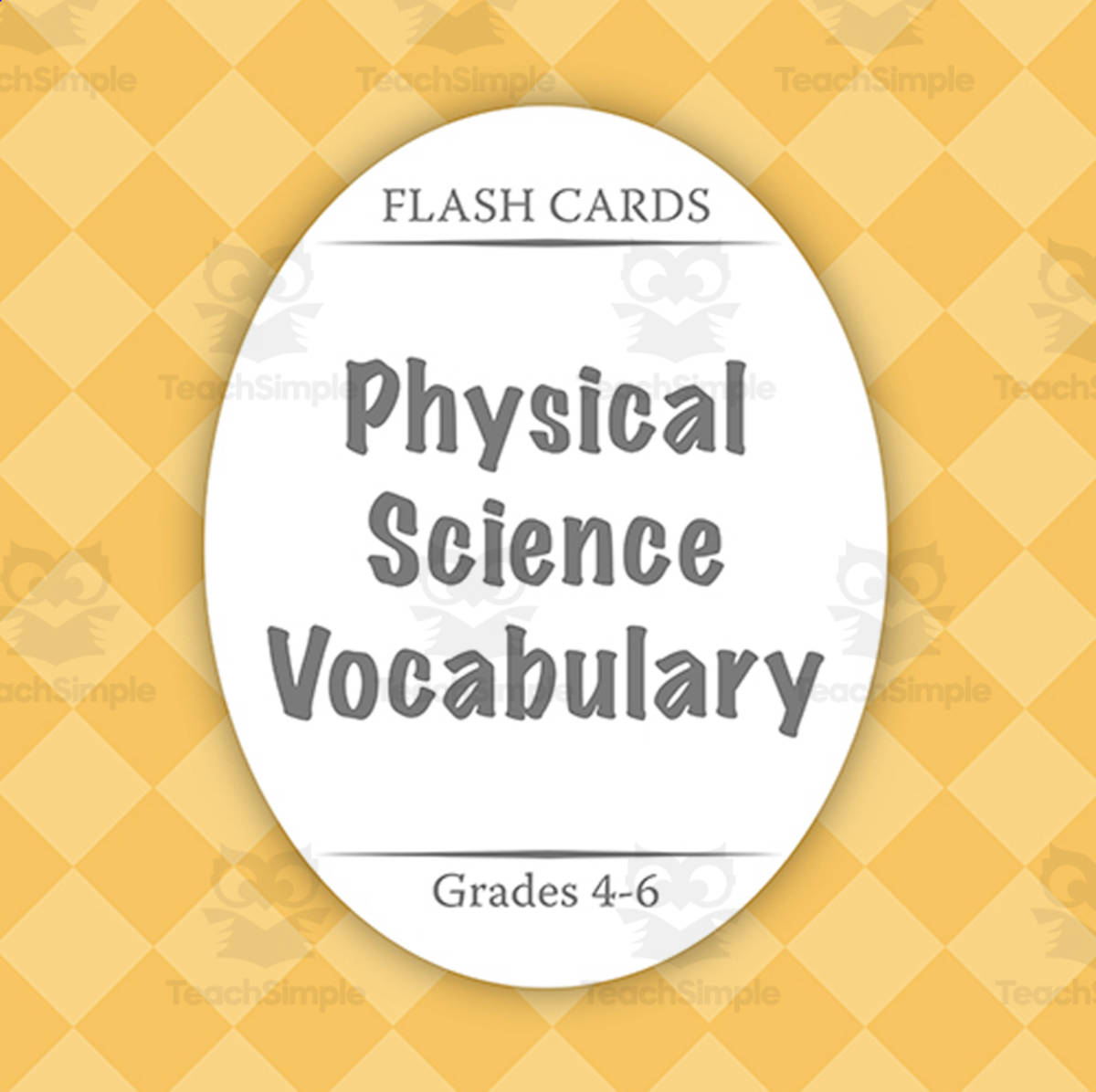 An educational teaching resource from Ibby Resources entitled Flash Cards: Physical Science Vocabulary downloadable at Teach Simple.