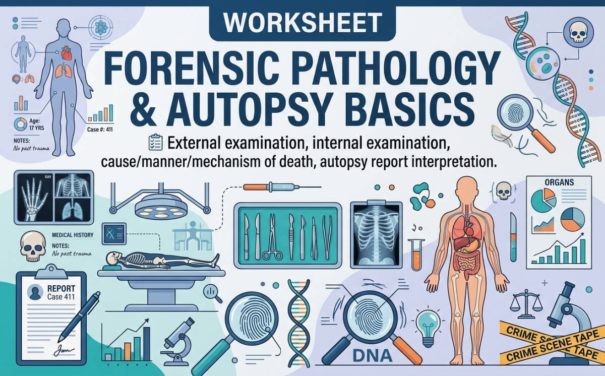 Forensic Pathology & Autopsy Basics preview