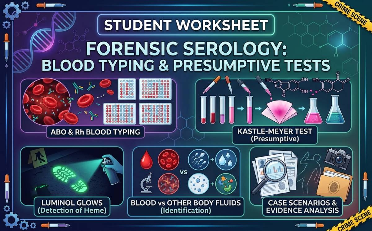 Forensic Serology Blood Typing & Presumptive Tests preview