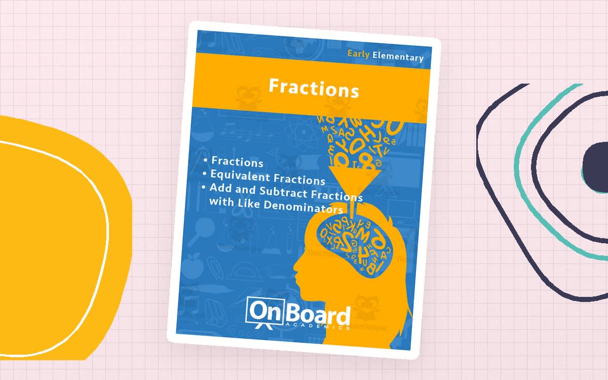 An educational teaching resource from Classroom Complete Press entitled Fractions | Academic Workbook for 3rd Grade downloadable at Teach Simple.