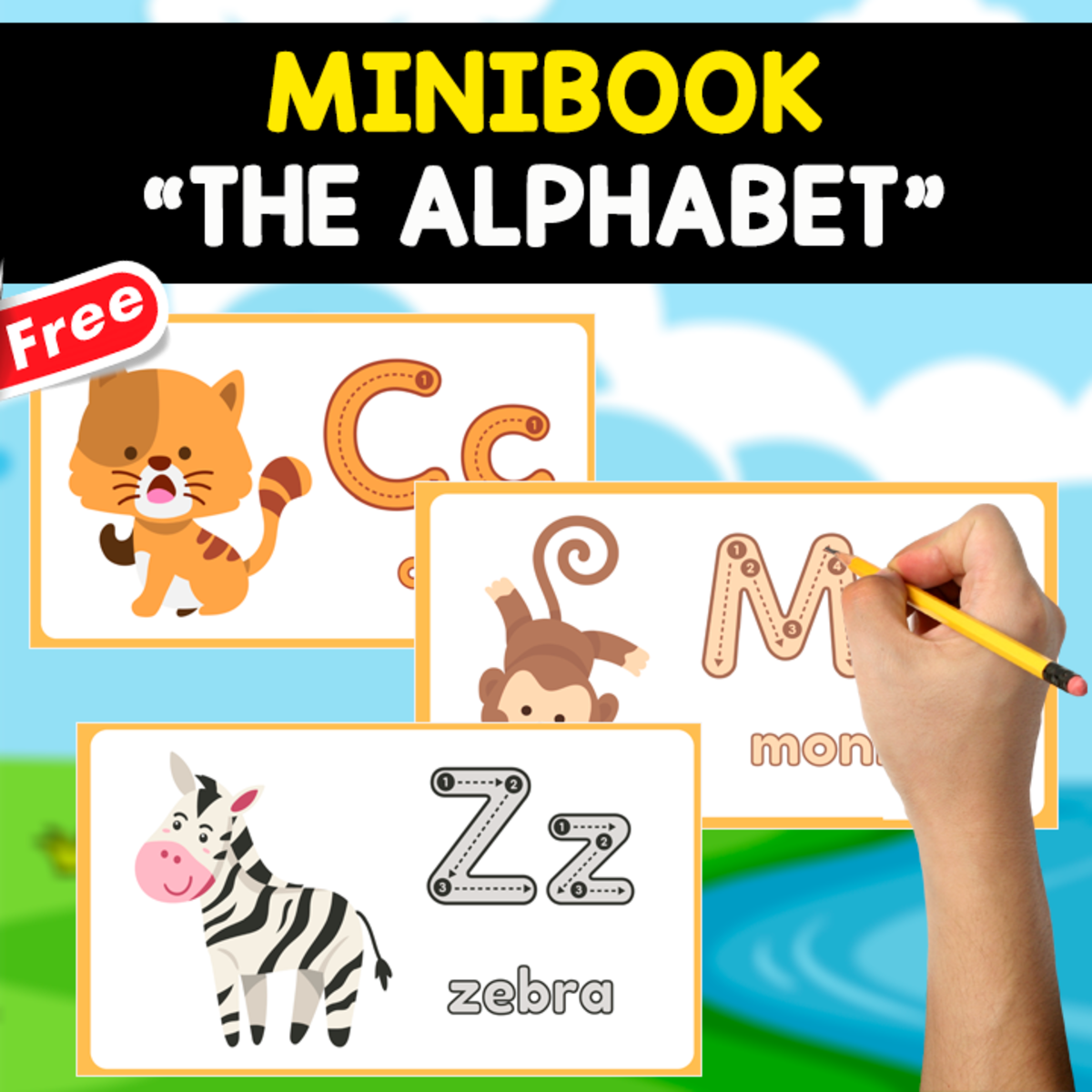 An educational teaching resource from EDITORIAL LAURA EDUCA entitled FREE ALPHABET MINIBOOK | FOR TRACING downloadable at Teach Simple.