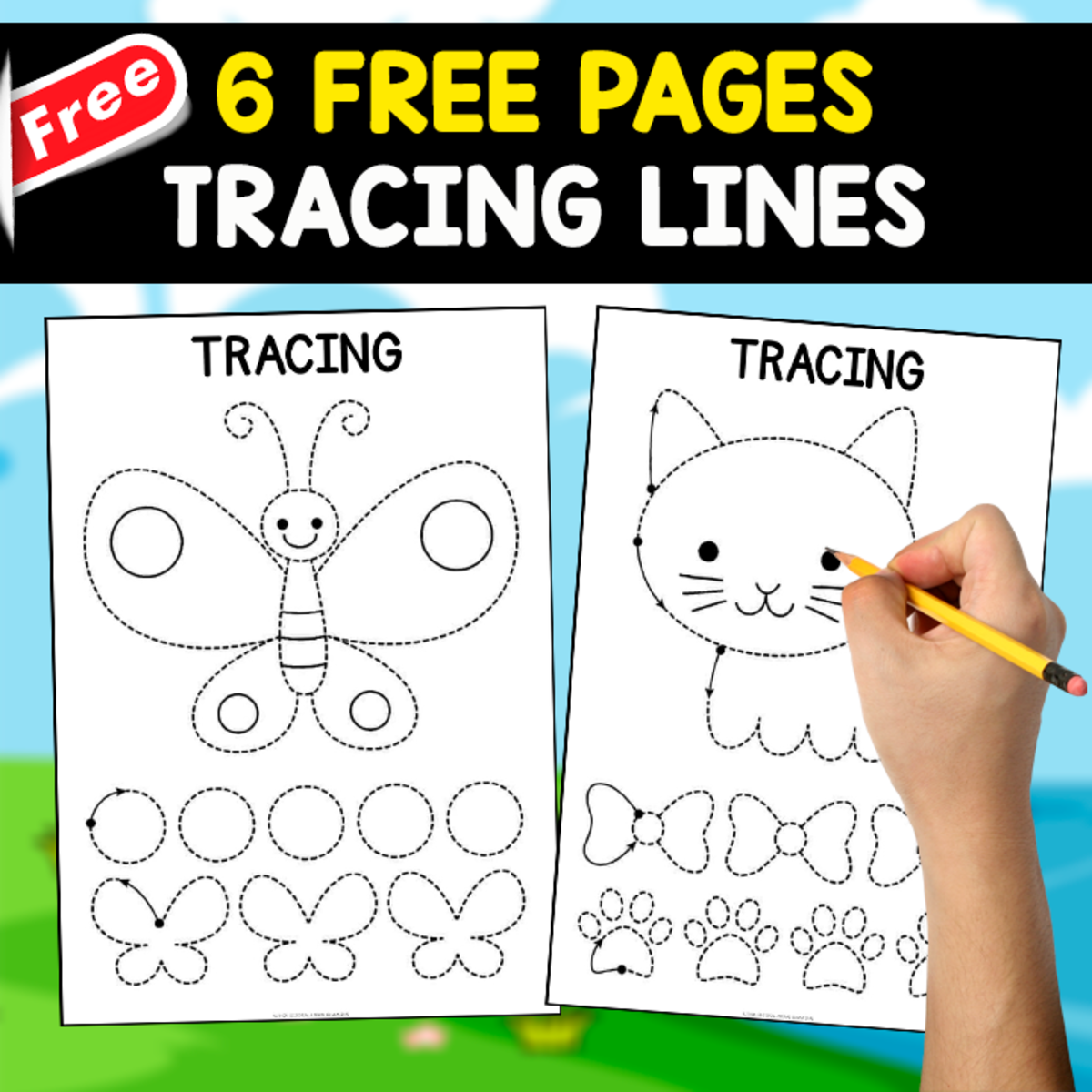 An educational teaching resource from EDITORIAL LAURA EDUCA entitled FREE MINIBOOK FOR TRACING | 6 PAGES downloadable at Teach Simple.