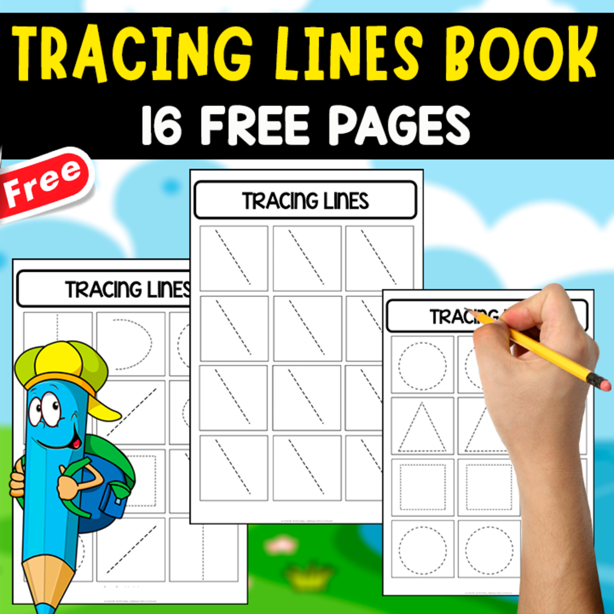 An educational teaching resource from EDITORIAL LAURA EDUCA entitled FREE TRACING STROKES BOOK | MORE THAN 10 PAGES downloadable at Teach Simple.