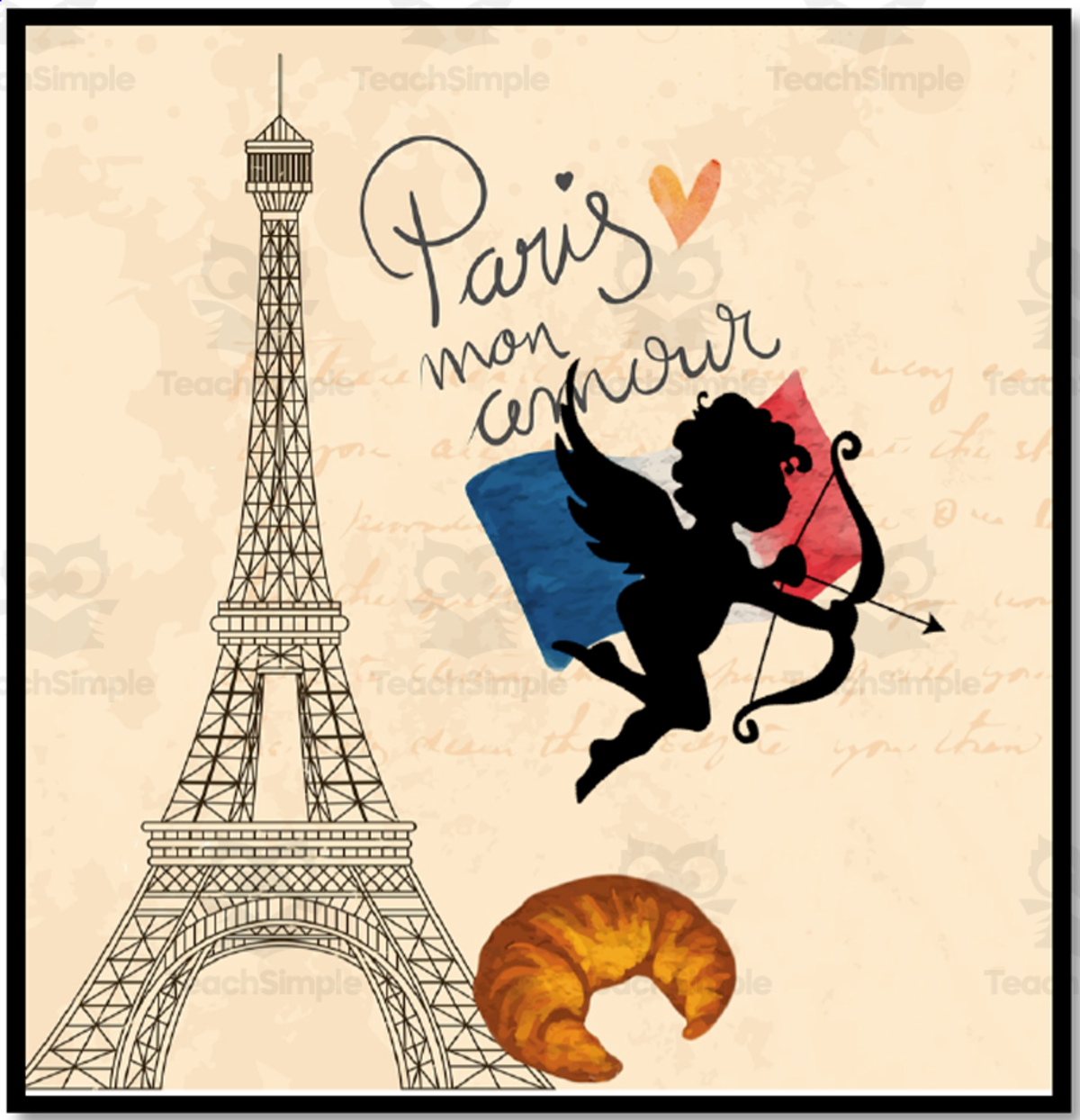 An educational teaching resource from Laprofdefrancais' Shop entitled French: Valentine's Day | Celebration Information and activities downloadable at Teach Simple.