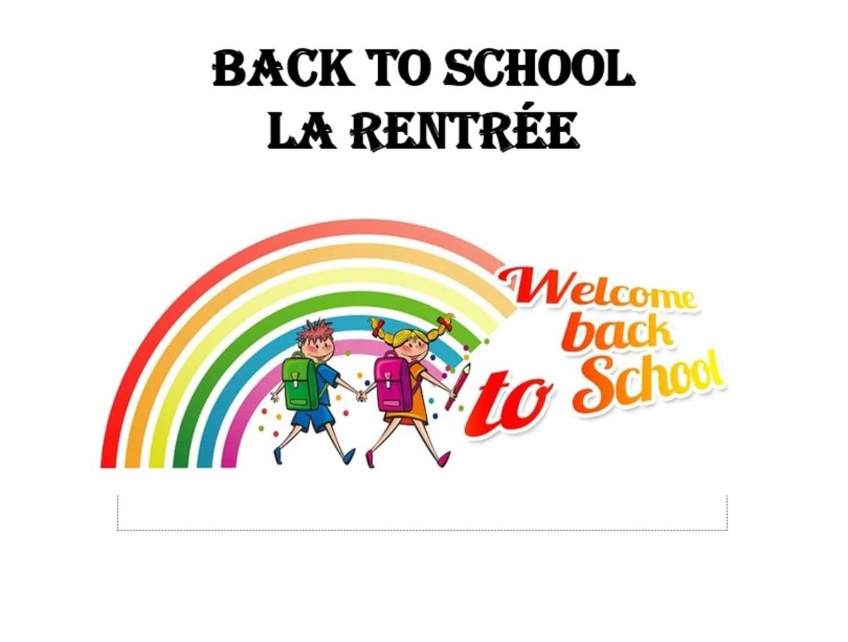 An educational teaching resource from Maryb777's Shop entitled French Version: Welcome Back to School - Covid Talk PowerPoint downloadable at Teach Simple.