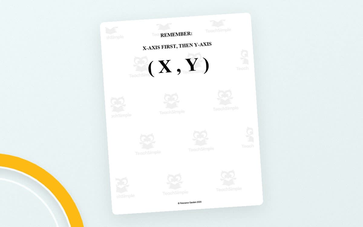 An educational teaching resource from Resource Garden entitled Game: Battleship Coordinate on Cartesian Plane downloadable at Teach Simple.