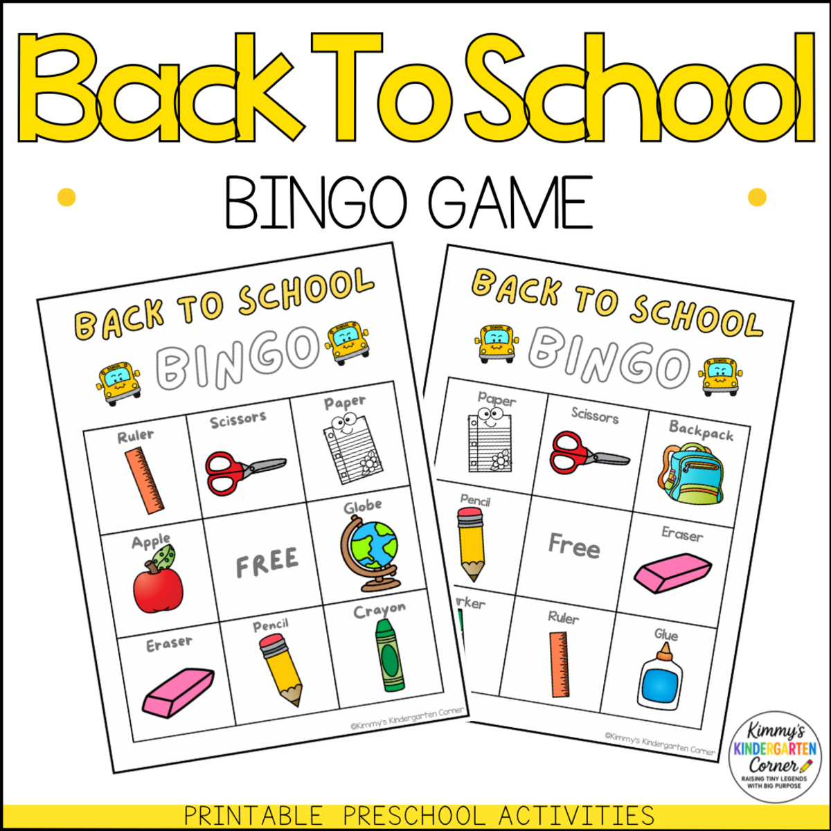 An educational teaching resource from Teaching the Tiniest of Tots entitled Game downloadable at Teach Simple.