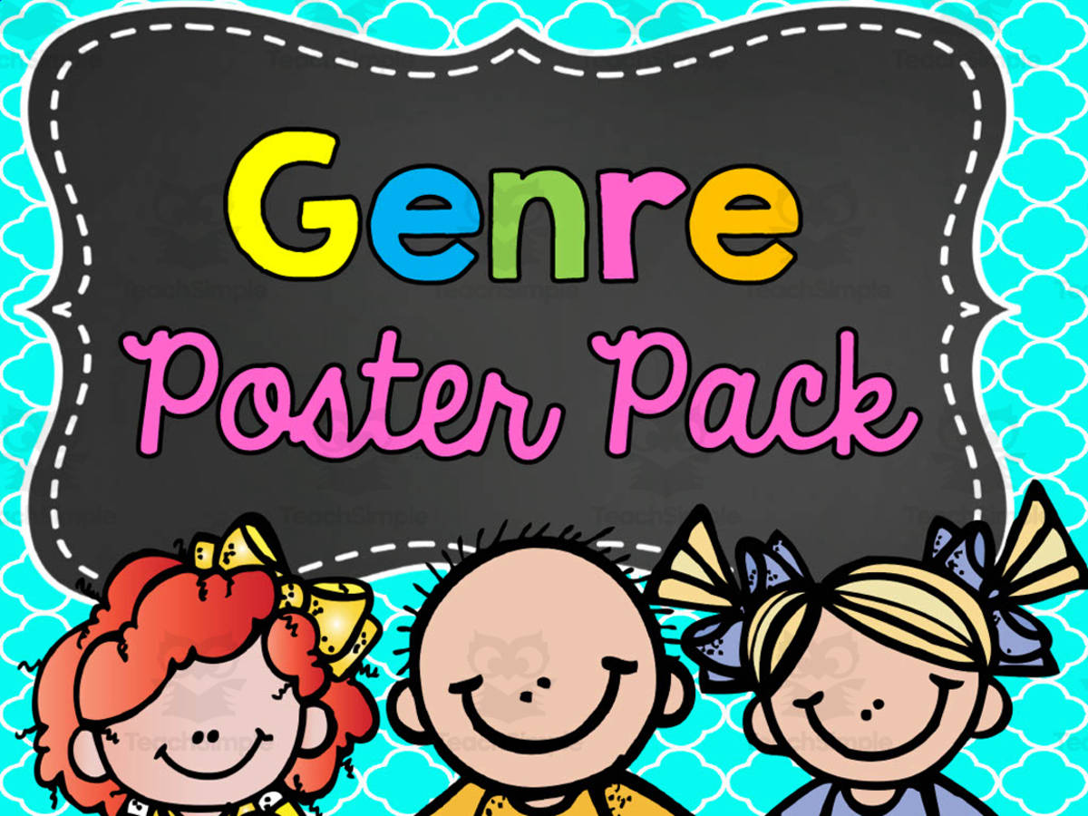 An educational teaching resource from Kerry Boles entitled Genre Poster Pack downloadable at Teach Simple.