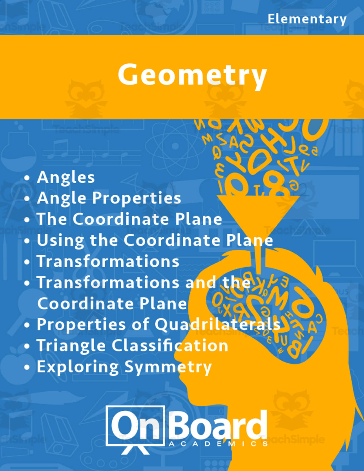 An educational teaching resource from Classroom Complete Press entitled Geometry | Academic Workbook downloadable at Teach Simple.