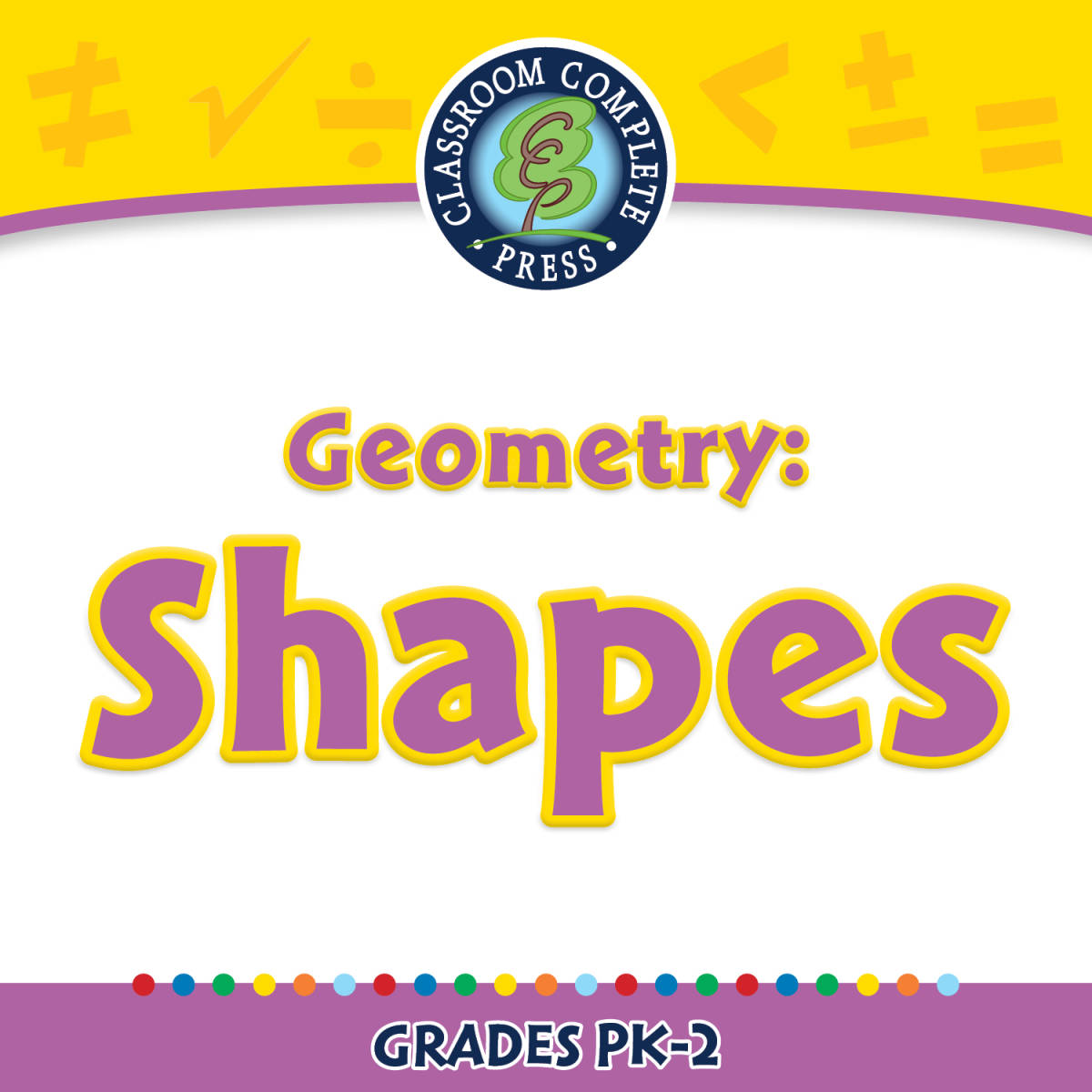 An educational teaching resource from Classroom Complete Press entitled Geometry: Shapes - MAC Software downloadable at Teach Simple.