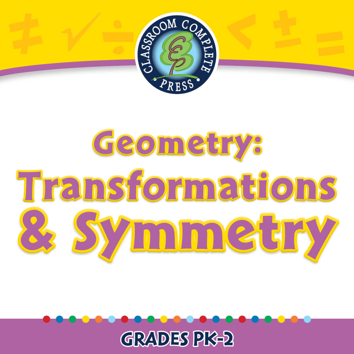 An educational teaching resource from Classroom Complete Press entitled Geometry: Transformations & Symmetry - MAC Software downloadable at Teach Simple.