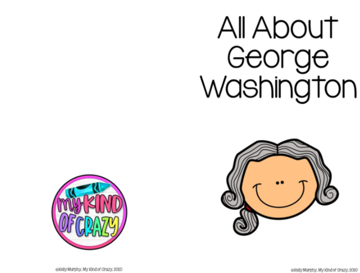 An educational teaching resource from My Kind of Crazy entitled George Washington, President's Day Adapted Book, Printable, Special Ed downloadable at Teach Simple.