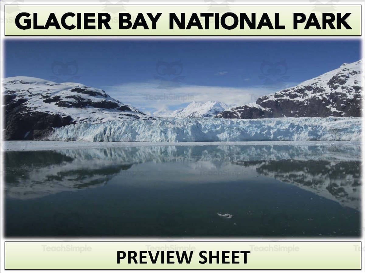 An educational teaching resource from Mr Gray History entitled Glacier Bay National Park Geography Unit downloadable at Teach Simple.