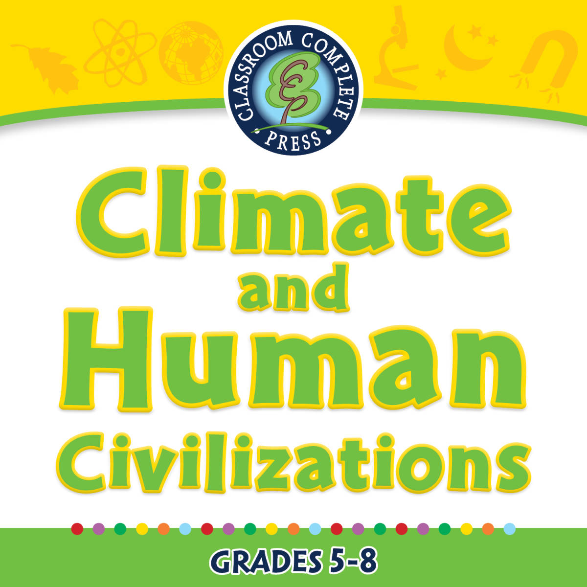 An educational teaching resource from Classroom Complete Press entitled Global Warming EFFECTS: Climate and Human Civilizations - FLASH-PC downloadable at Teach Simple.