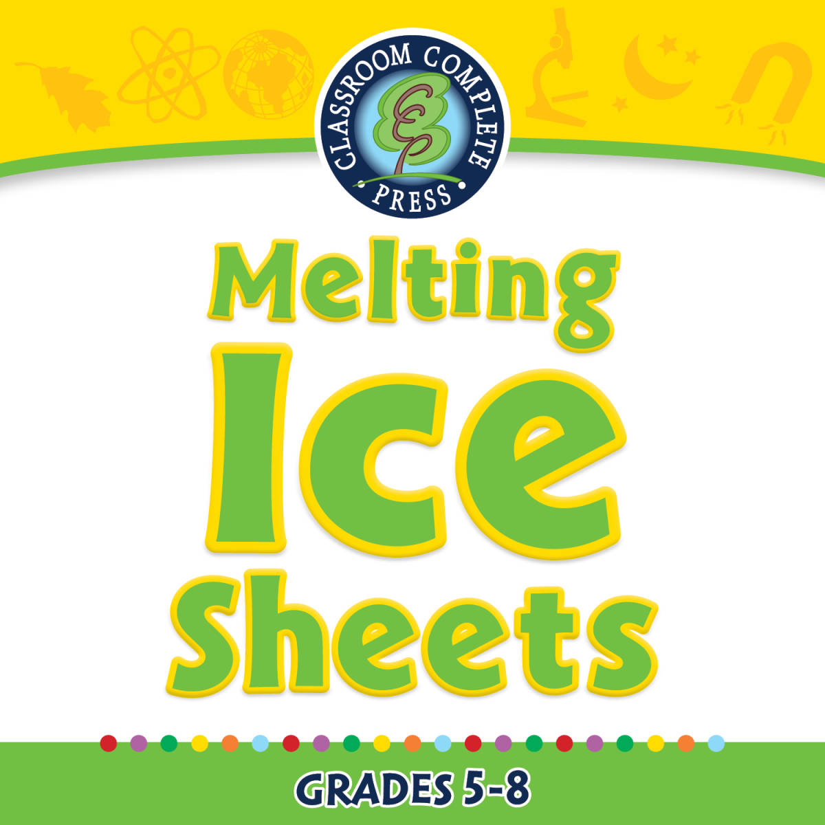 An educational teaching resource from Classroom Complete Press entitled Global Warming EFFECTS: Melting Ice Sheets - FLASH-MAC downloadable at Teach Simple.
