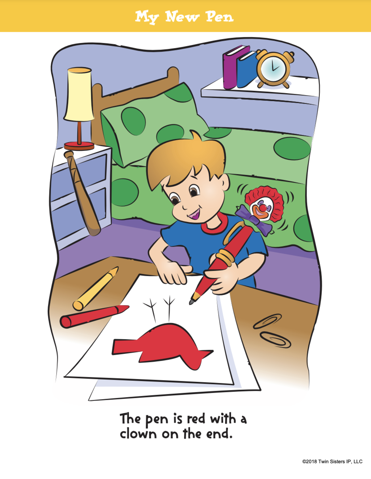 An educational teaching resource from Twin Sisters Digital Media entitled Grade 1: Reading Comprehension Volume 1 Printable Workbook downloadable at Teach Simple.