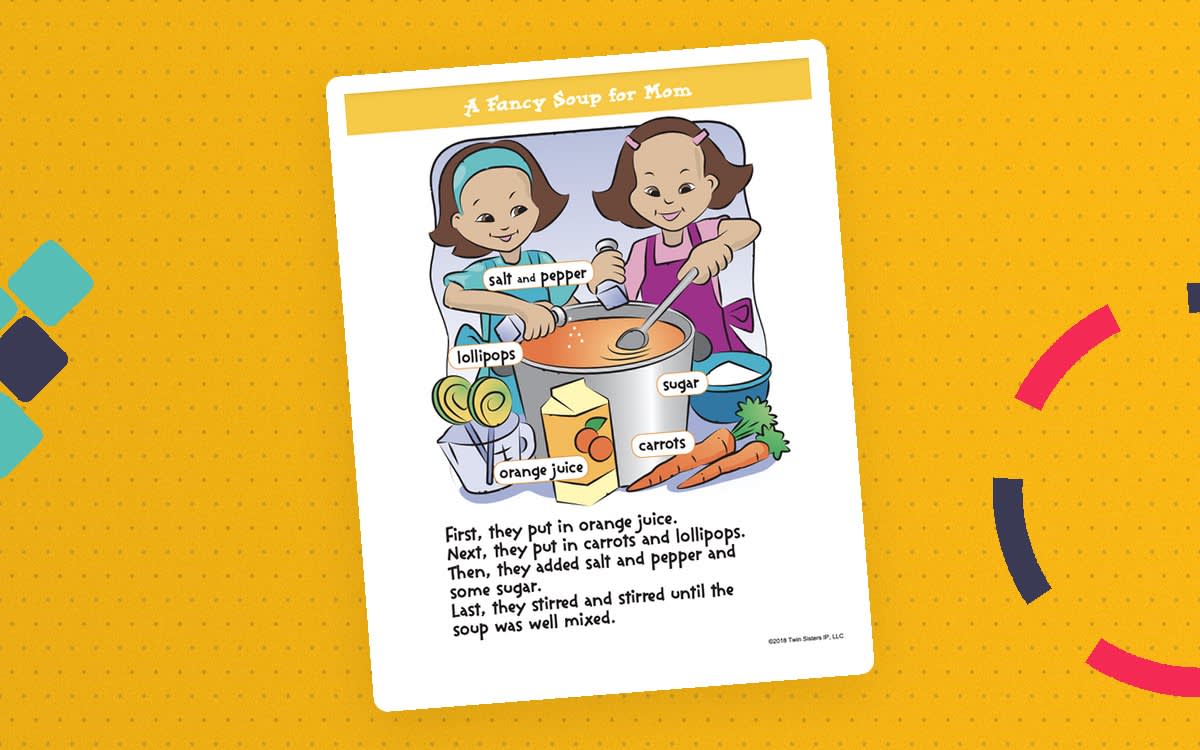 An educational teaching resource from Twin Sisters Digital Media entitled Grade 1: Reading Comprehension Volume 3 Printable Workbook downloadable at Teach Simple.