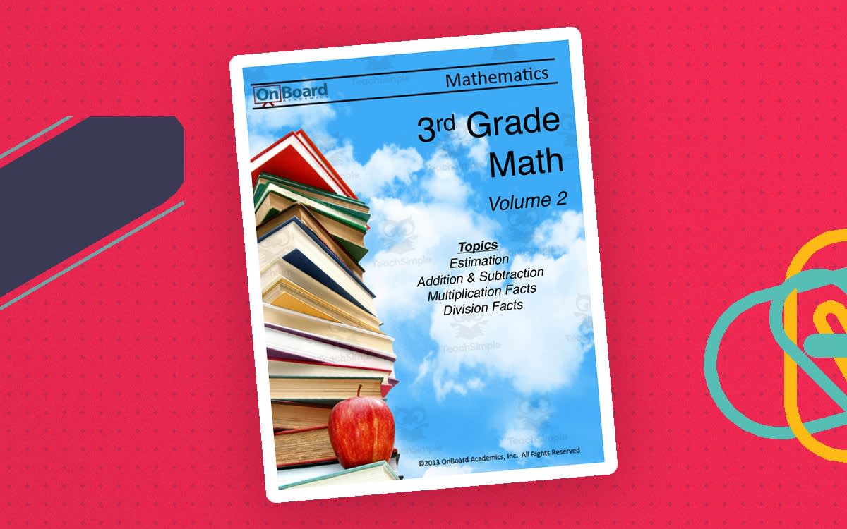 An educational teaching resource from Classroom Complete Press entitled Grade 3 Math Volume 2 downloadable at Teach Simple.