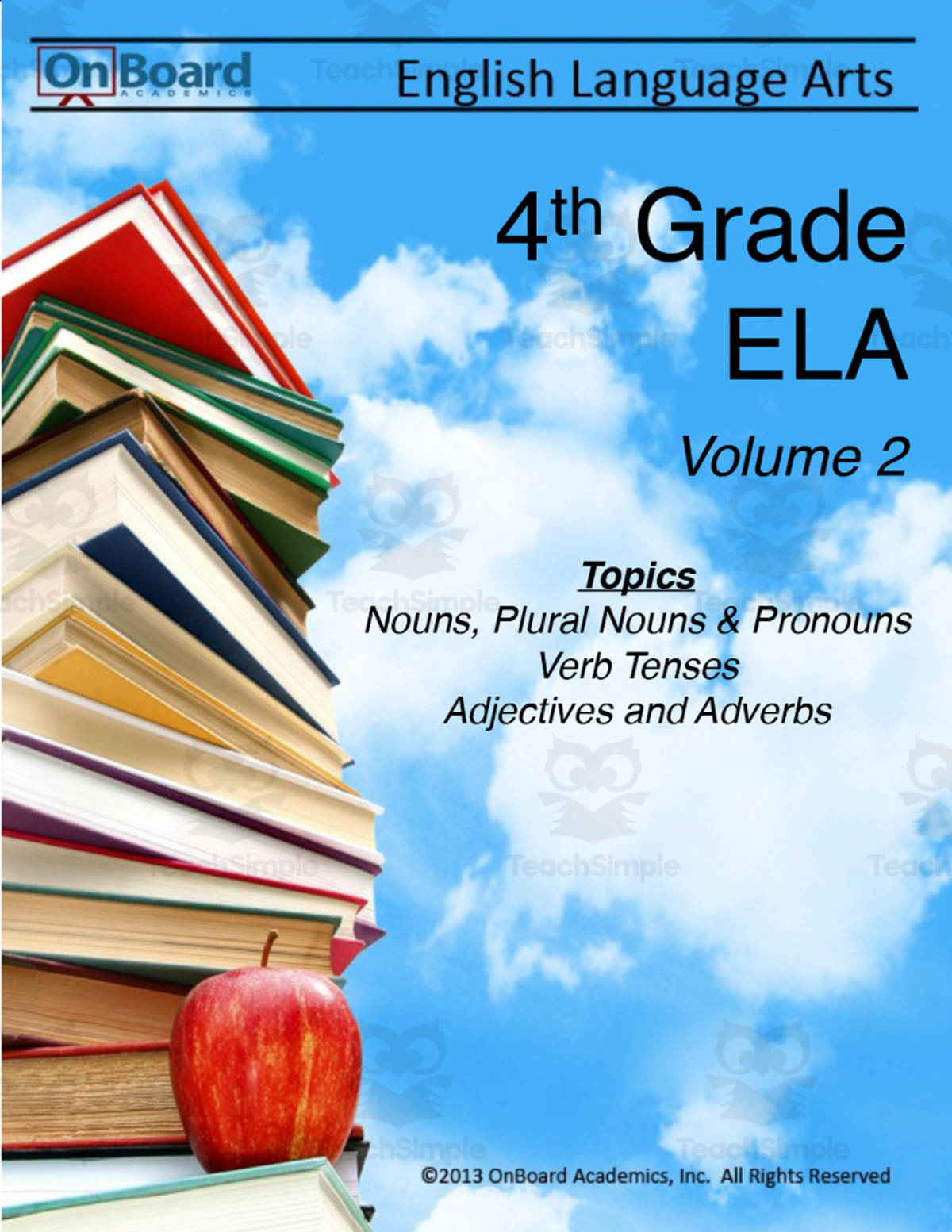 An educational teaching resource from Classroom Complete Press entitled Grade 4 ELA Volume 2 downloadable at Teach Simple.