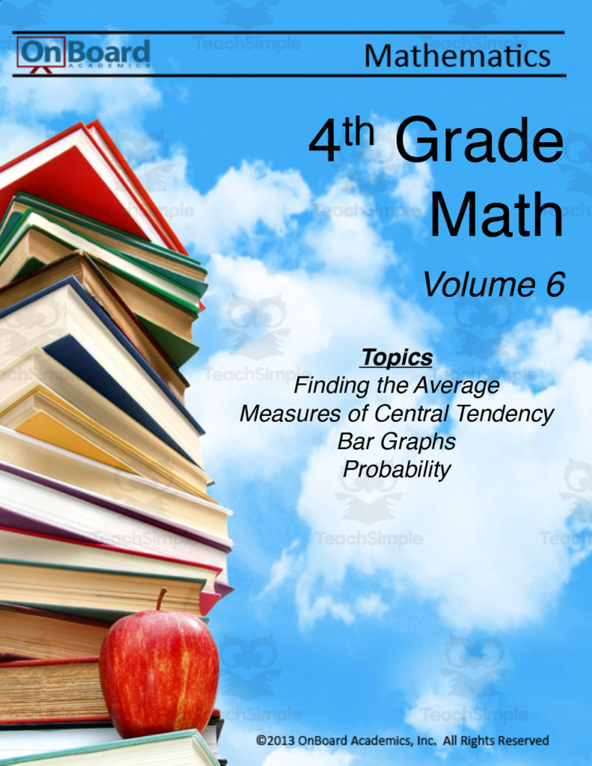An educational teaching resource from Classroom Complete Press entitled Grade 4 Math Volume 6 downloadable at Teach Simple.
