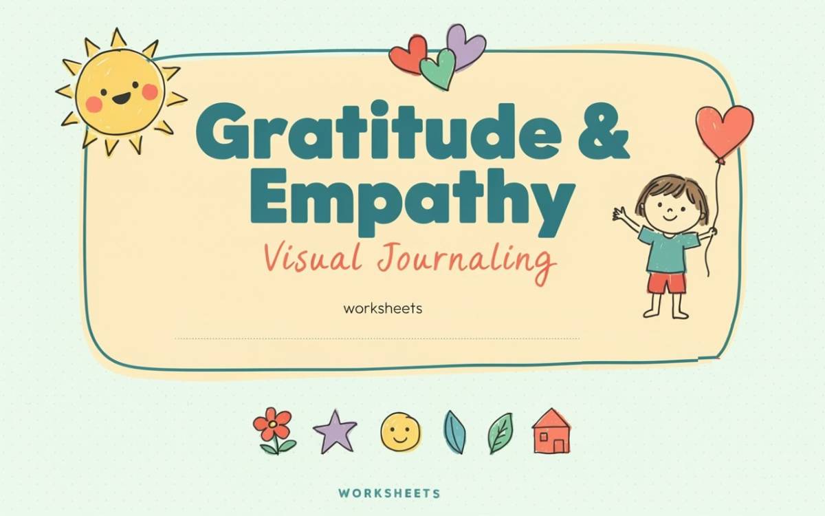 An educational teaching resource from Creative Book Store entitled Gratitude and Empathy Visual Journaling downloadable at Teach Simple.