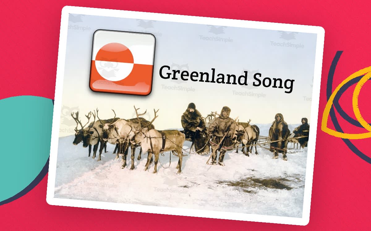 An educational teaching resource from Audio Memory entitled Greenland Song downloadable at Teach Simple.