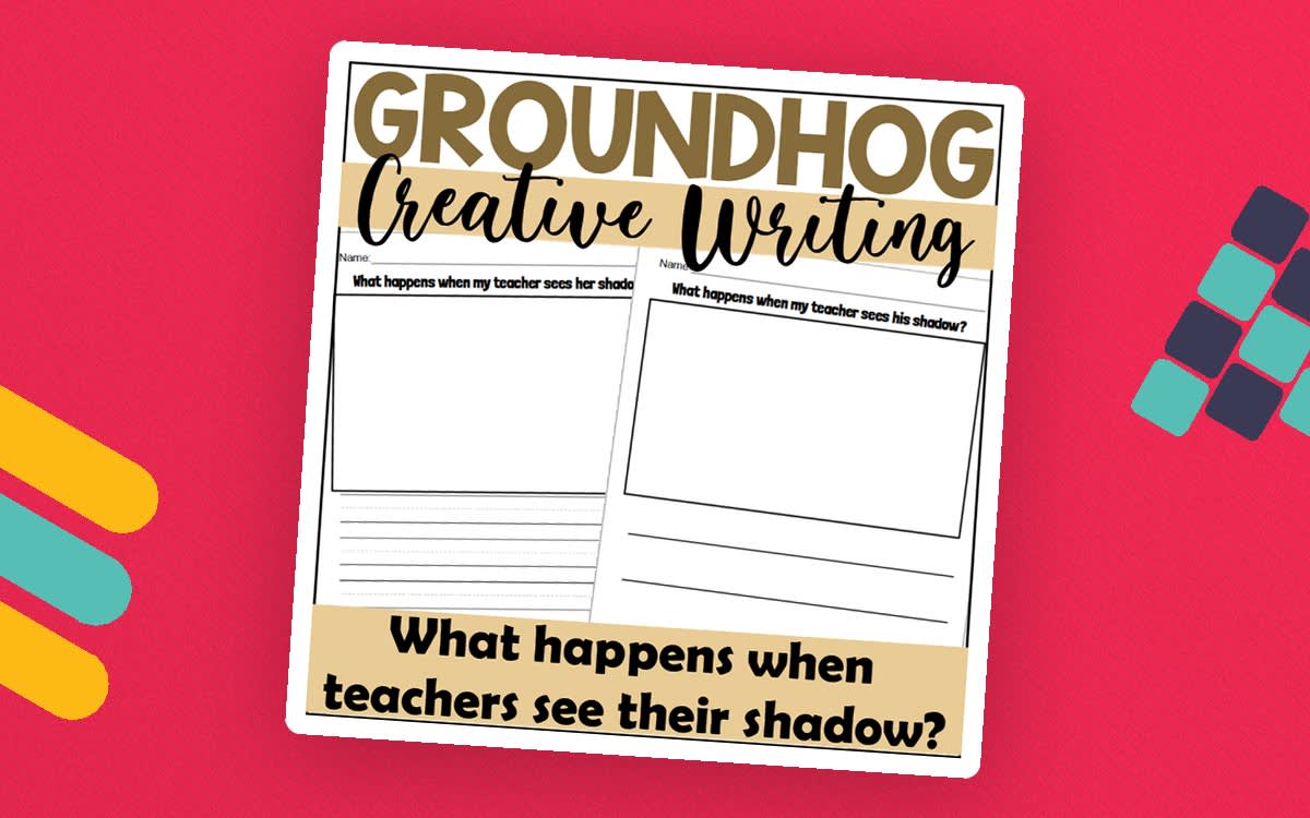 An educational teaching resource from The Connett Connection entitled Groundhog's Day Creative Writing downloadable at Teach Simple.