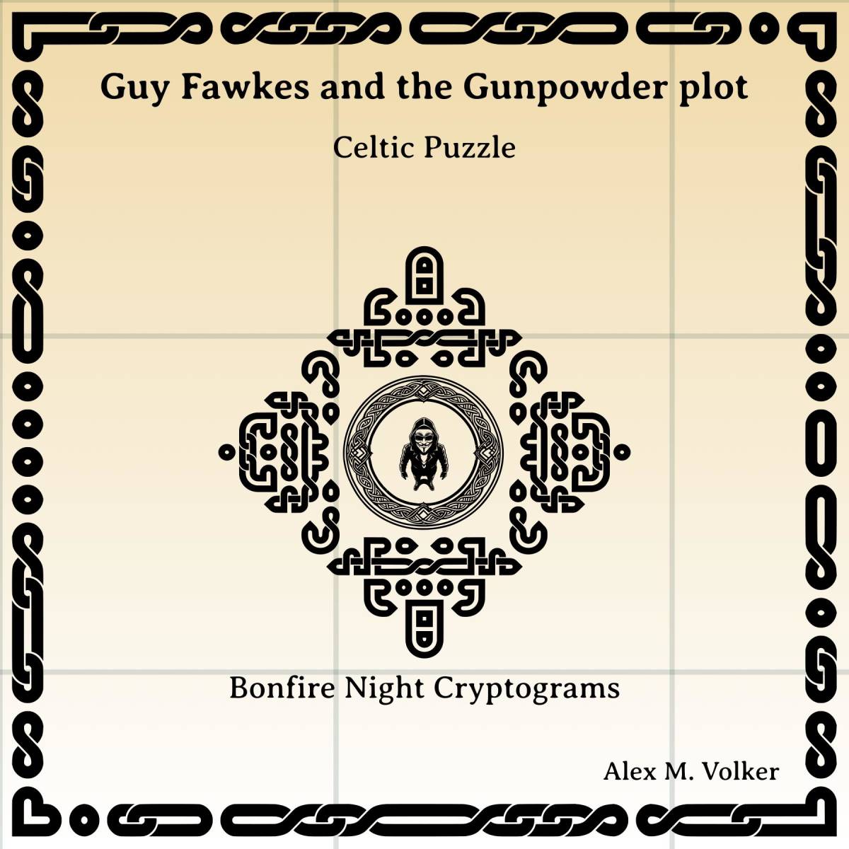 An educational teaching resource from Celtic Puzzle entitled Guy Fawkes and the Gunpowder plot : Bonfire Night Quote Cryptograms downloadable at Teach Simple.