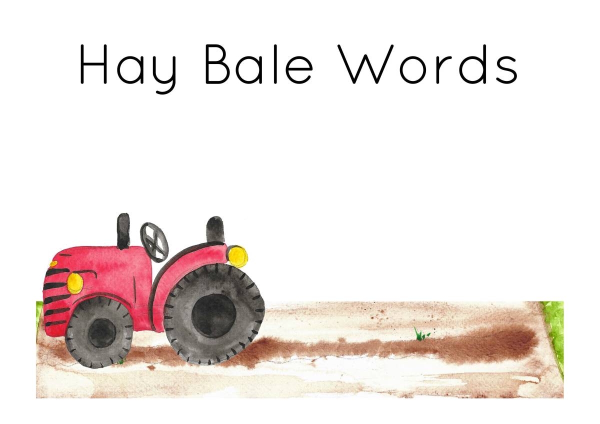 An educational teaching resource from Fiddleticks Education entitled Hay Bale Phonics downloadable at Teach Simple.