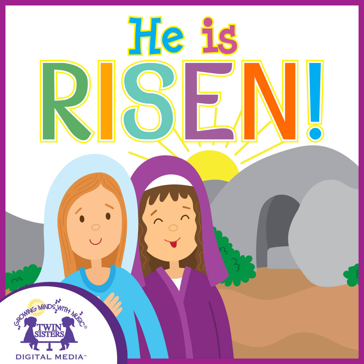 An educational teaching resource from Twin Sisters Digital Media entitled He Is Risen! Album of Songs downloadable at Teach Simple.