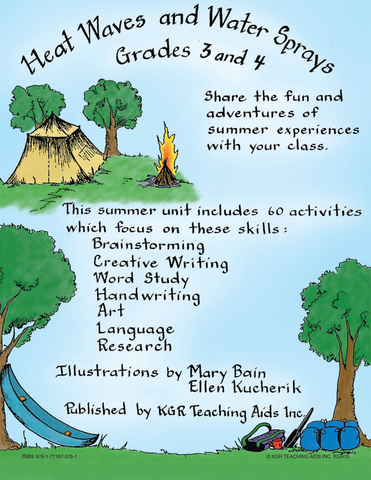 An educational teaching resource from Classroom Complete Press entitled HEAT WAVES AND WATER SPRAYS Gr. 3-4 downloadable at Teach Simple.