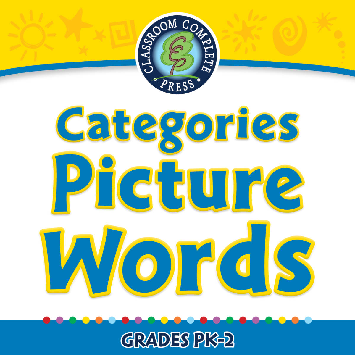 An educational teaching resource from Classroom Complete Press entitled High Frequency Picture Words: Categories - Picture Words - FLASH-MAC downloadable at Teach Simple.