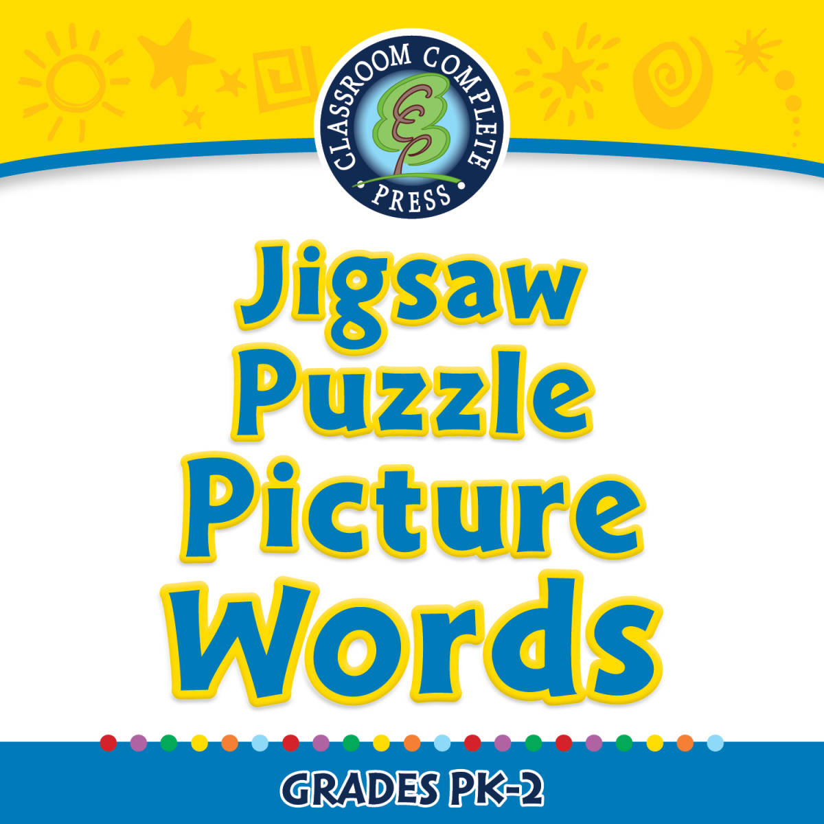 An educational teaching resource from Classroom Complete Press entitled High Frequency Picture Words: Jigsaw Puzzle - Picture Words - FLASH-MAC downloadable at Teach Simple.